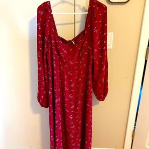 Free people XL boho dress, great condition. Perfect for holiday season!
